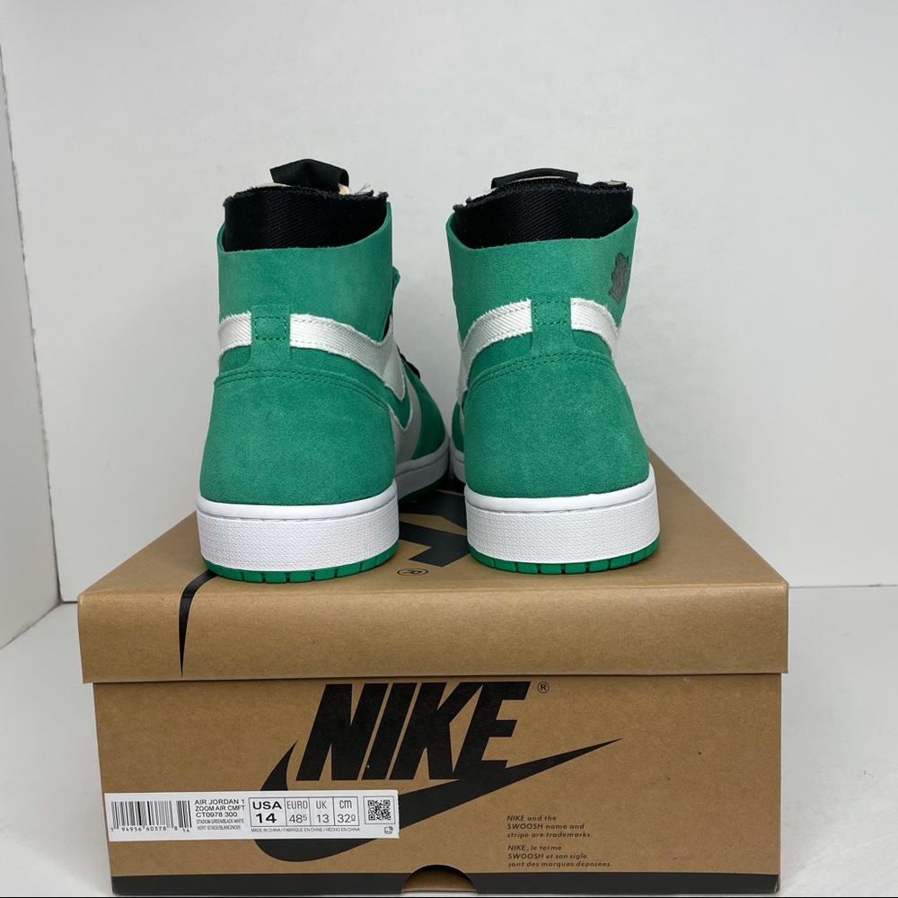 Nike Air Jordan 1 Retro Zoom Air CMFT “Stadium Green” NEW 2021 - Picture 4 of 4